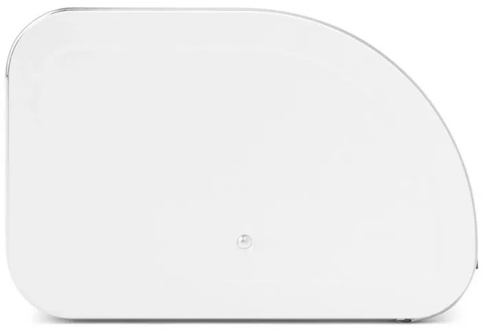 Cutie pentru paine Brabantia Roll Top 1003250, 16 L, 44.5x26 cm, Constructie usoars si robusta, Alb/Inox