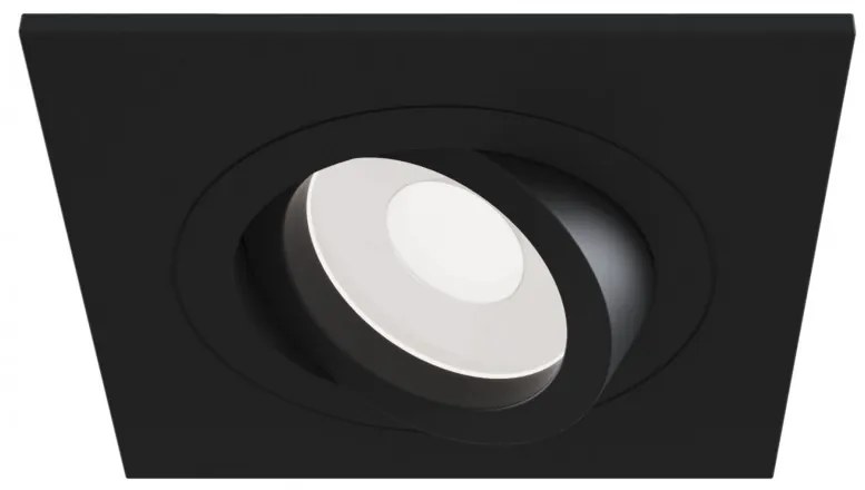 Spot directionabil, incastrabil pentru tavan fals, Atom negru MY-DL024-2-01B