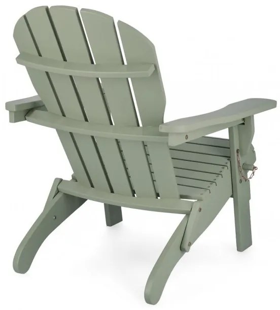 Scaun din lemn, pliabil, verde, Philadelphia, Yes