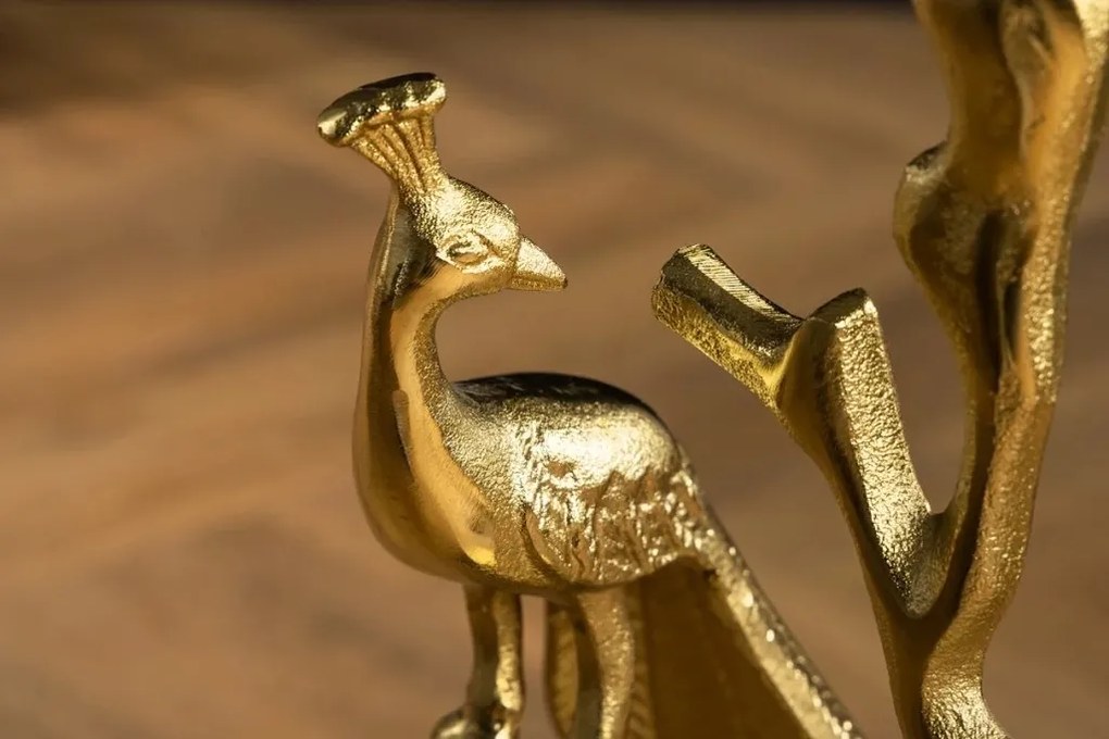 Masuta laterala design unic WILDLIFE PEACOCK 60cm