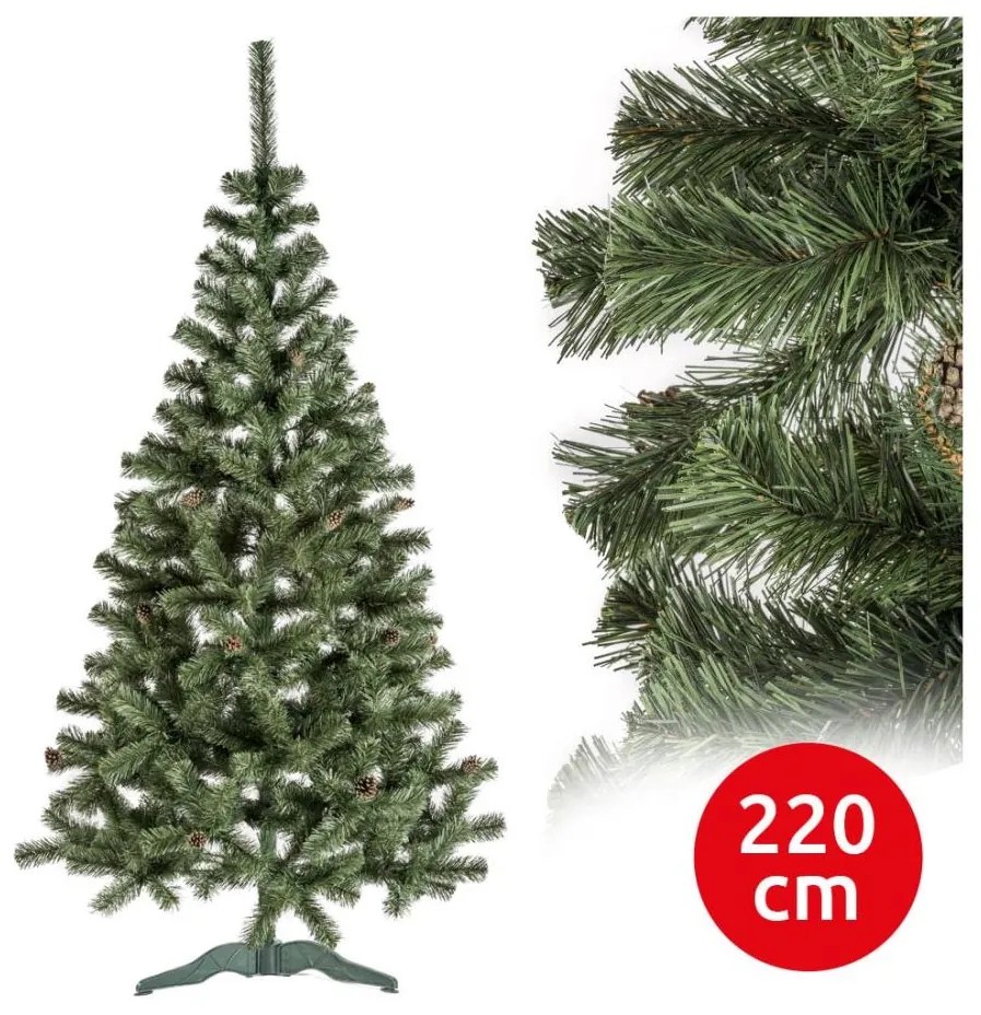 Brad de Crăciun CONE 220 cm, tip molid