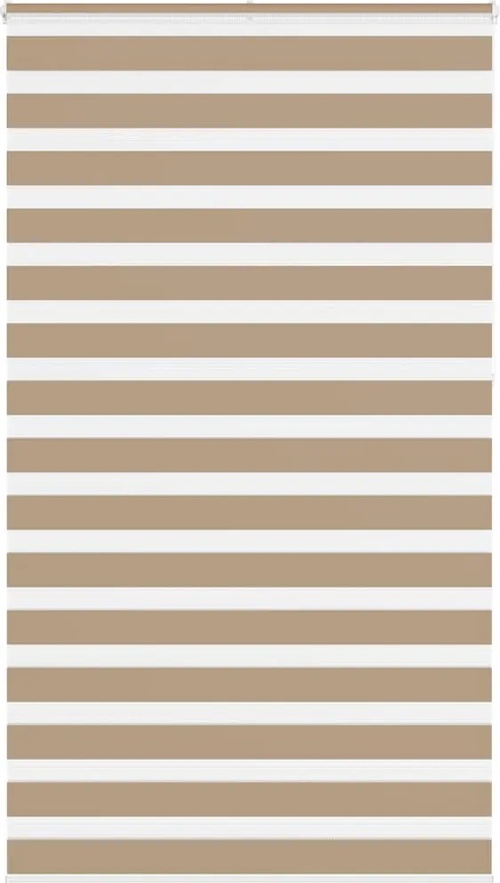 vidaXL Jaluzea tip zebra 120x230 cm lățime țesătură 115,9 cm poliester