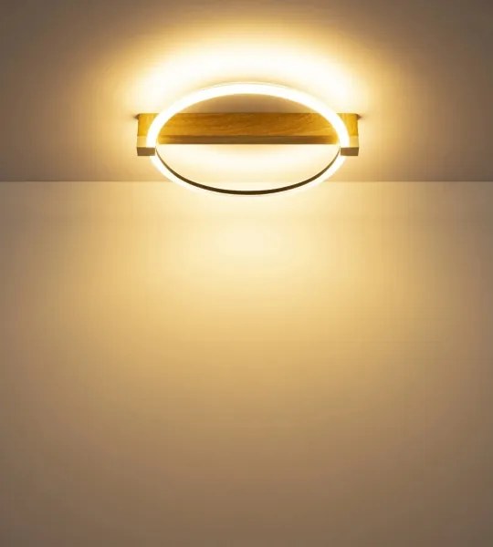 Globo 48050D - Plafonieră LED FLETCHER LED/15W/230V 3000K bej