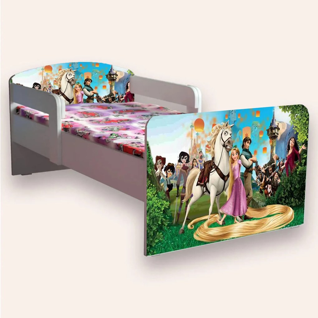 RAPUNZEL cu manere Mic 2-6 ani Cu manere Cu  saltea