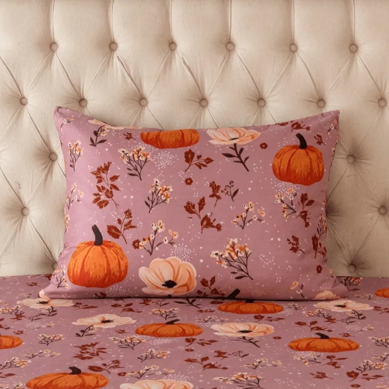 Husa de perna din microfibra PUMPKINS ROSAVIE 50x70 cm, roz antic