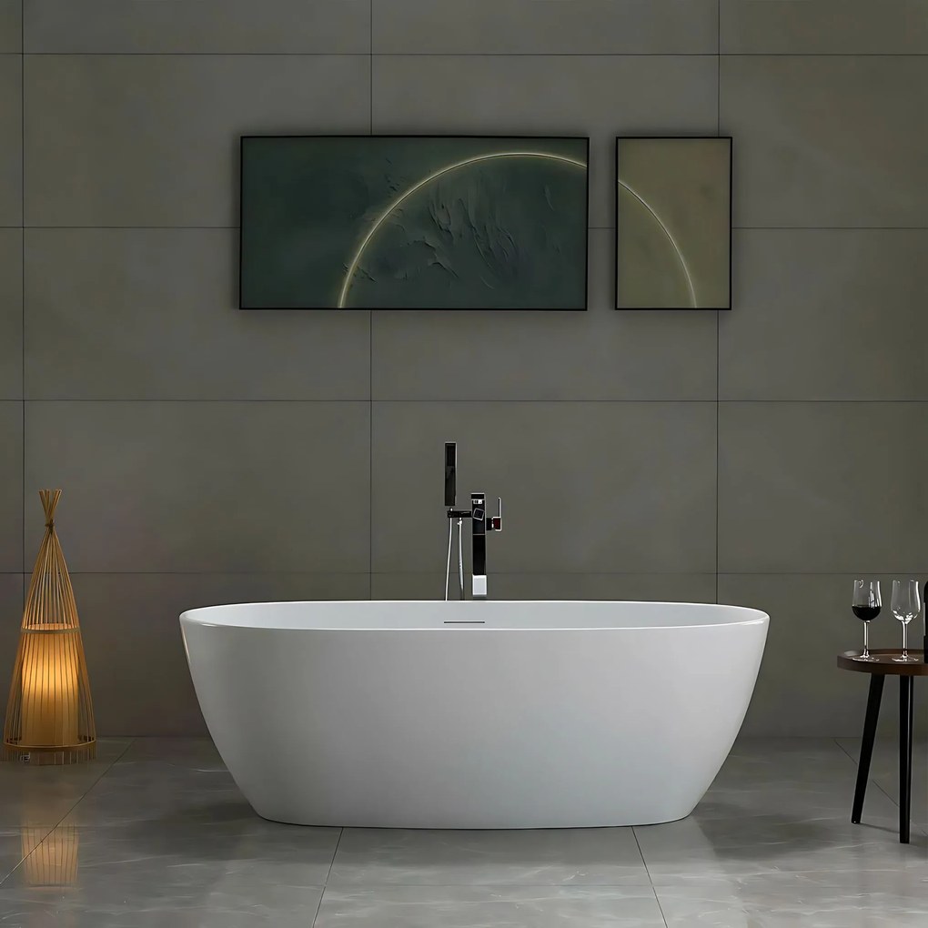 Cadă acrilică freestanding ROMA 170