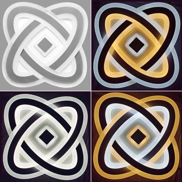 Plafonieră LED dimabilă MODERN LED/90W/230V 2700-6500K Brilagi + telecomandă