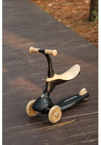 Tricicletă pentru copii QPlay 5 în 1 SEMA bej