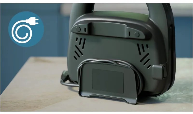 Toaster pentru sandvișuri Philips HD2331/90 Seria 3000, 750 W, Pentru până la 2 felii/4 sandvișuri triunghiulare, Plăci din aluminiu neaderente, Negru