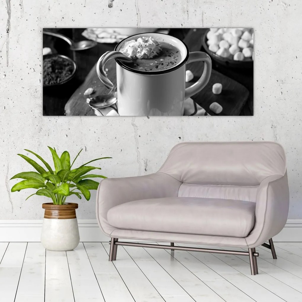 Tablou - Ciocolată caldă de Crăciun (120x50 cm)