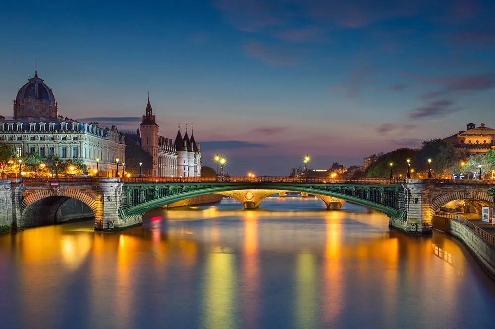 Fototapet panorama orbitoare a Parisului