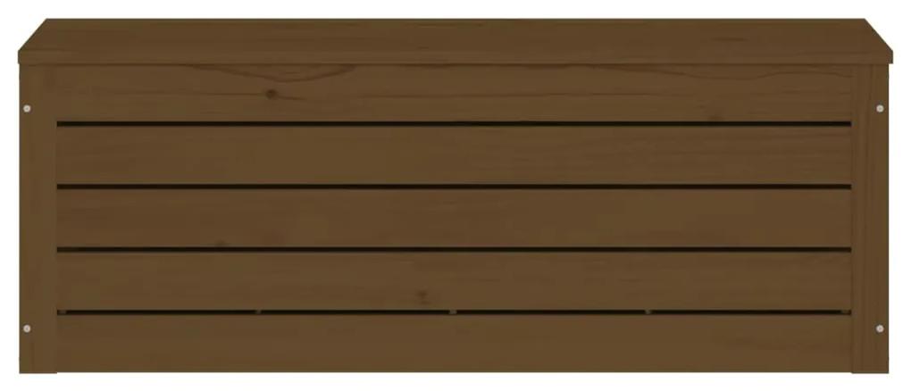 Cutie de depozitare, maro miere, 89x36,5x33 cm lemn masiv pin 1, maro miere, 89 x 36.5 x 33 cm