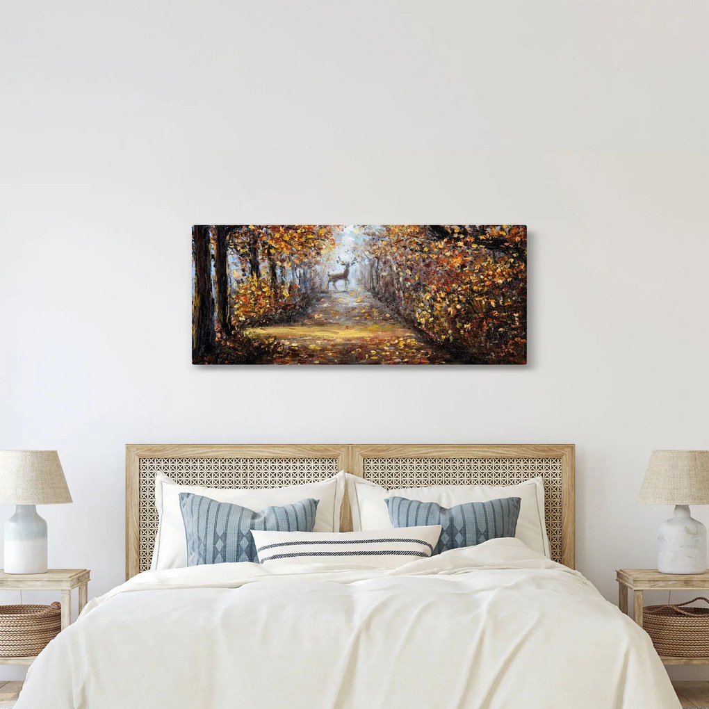 Tablou - Spiritul pădurii (120x50 cm)