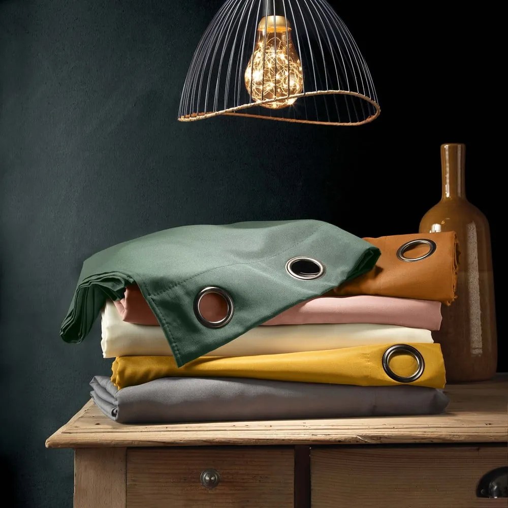 Draperie bej 140x180 cm Essentiel – douceur d'intérieur