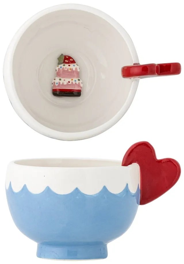 Ceașcă albastru-deschis din gresie 220 ml Lively – Bloomingville