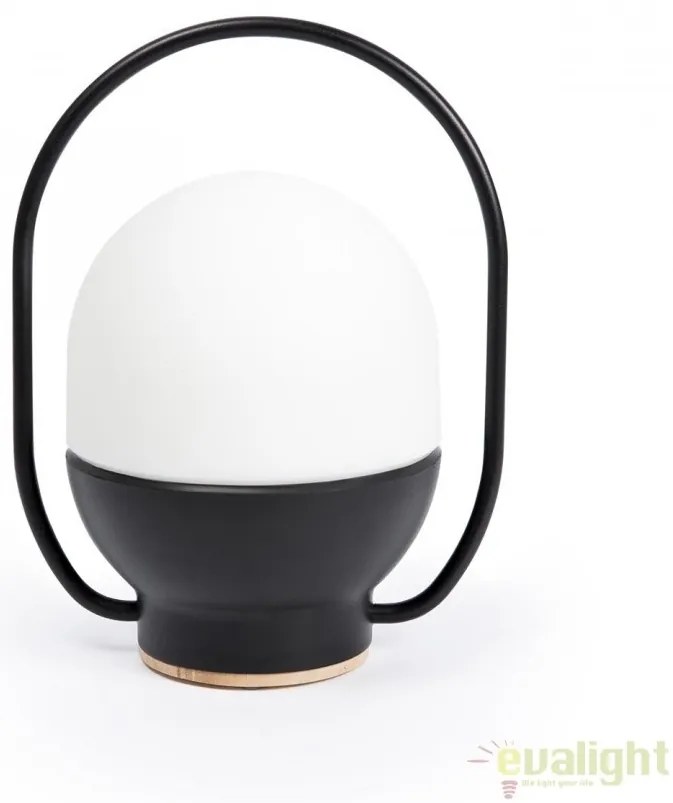 Lampa LED portabila design funny TAKE AWAY Black 01016