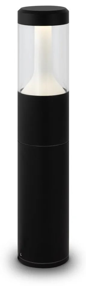 Stalp LED mic pentru iluminat exterior IP54 Koln negru, H-45cm