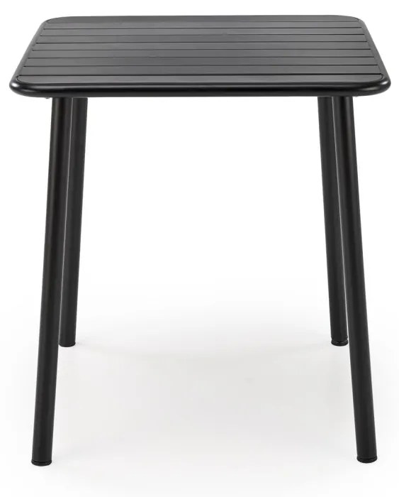 Masa patrata Bosco neagra L70 cm