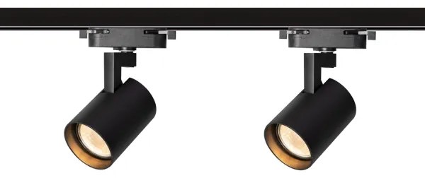 Spot în sistem pe șină VOLF 4xGU10/10W/230V negru