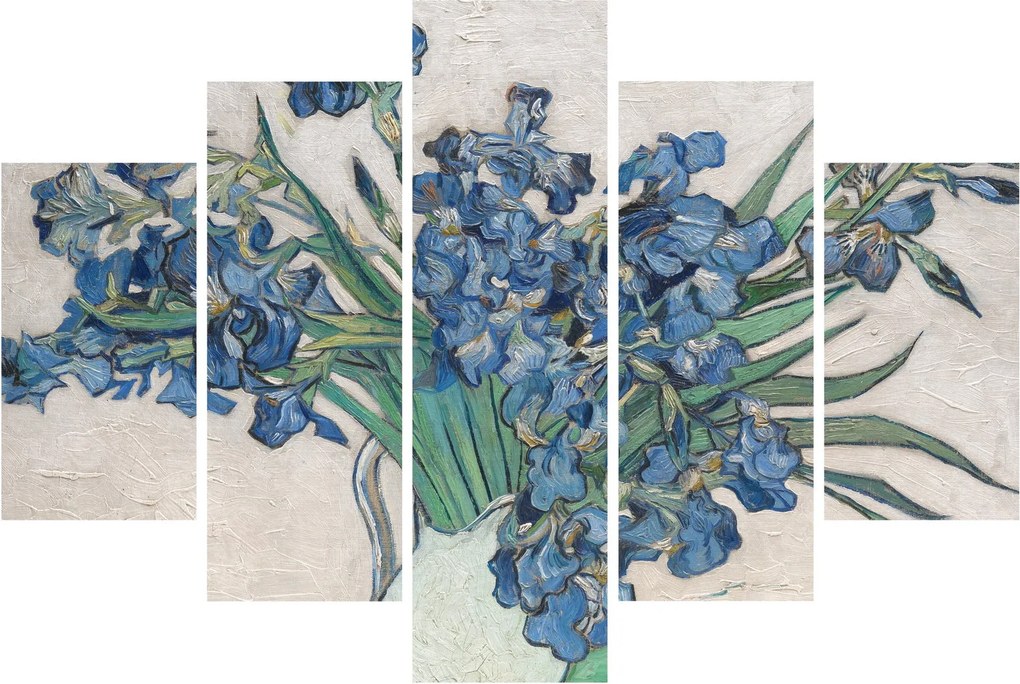 Tablou - Vincent van Gogh, Irises, reproducere (150x105 cm)