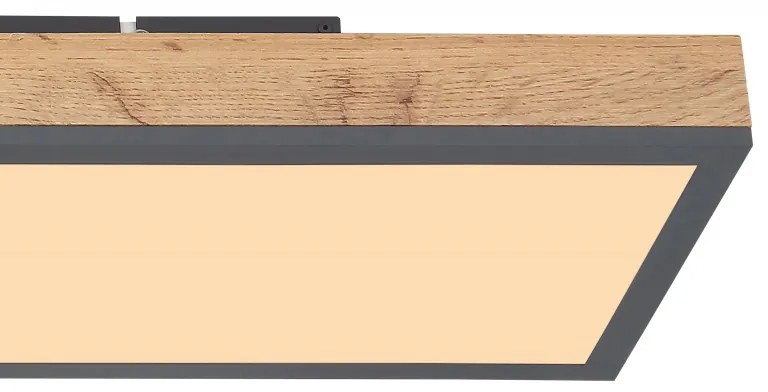 Plafoniera LED cu aspect lemn design dreptunghiular DORO 24W