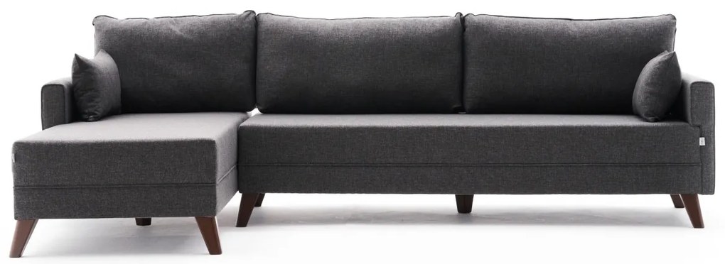 Canapea extensibilă Bellina 1 (antracit) (S). 1063018