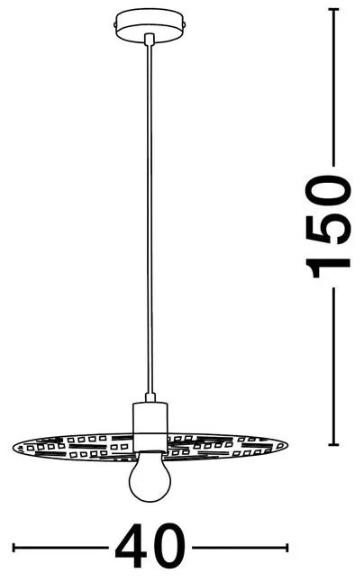 Pendul, Lustra design modern Eres