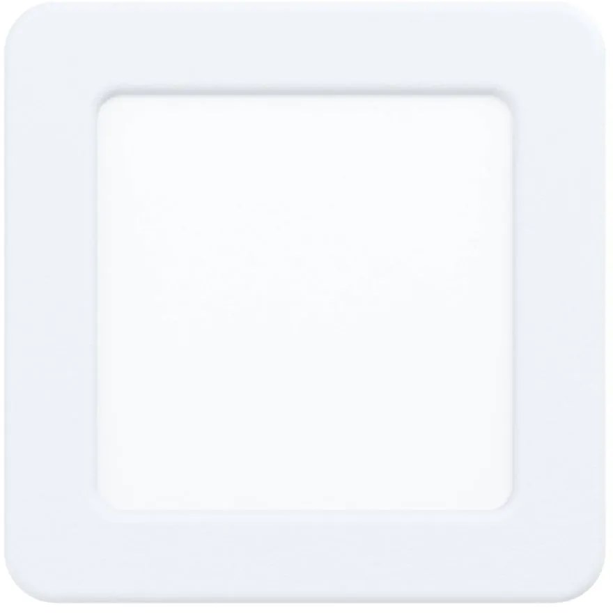 Plafonieră albă LED/încastrată 12x12 cm FUEVA 5 – EGLO