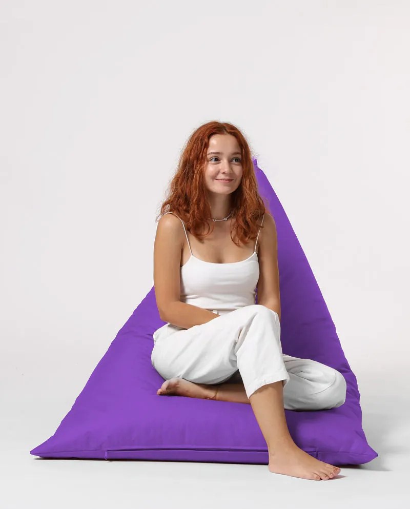 Fotoliu puf pentru grădină Pyramid Big Bed Pouf - Purple