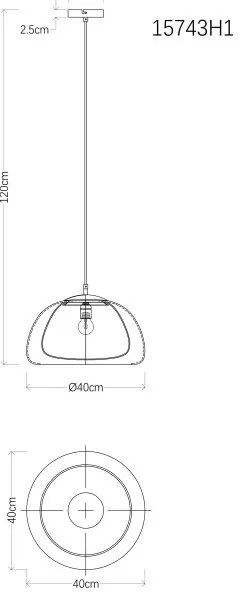 Lustra/Pendul design modern JELLA