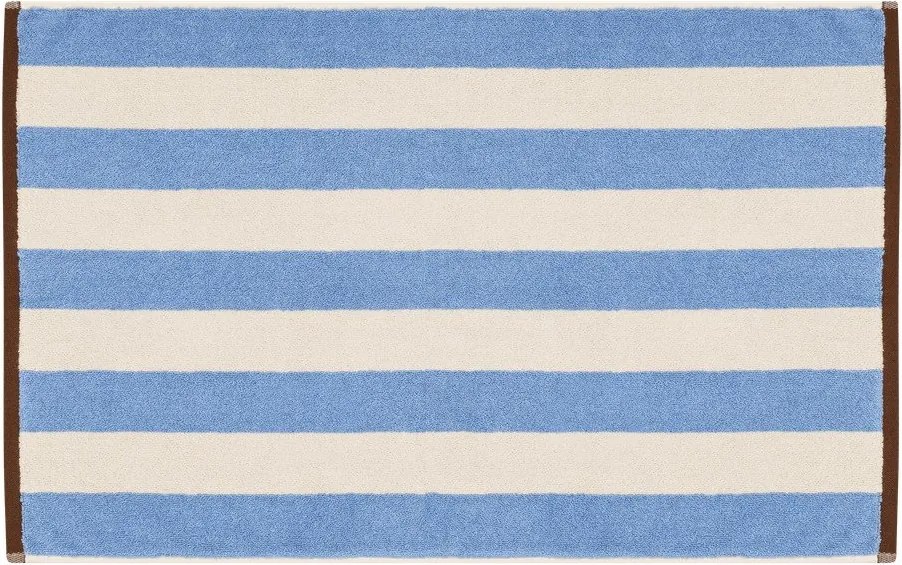 Covoraș de baie albastru din material textil 50x80 cm Gobo – noo.ma