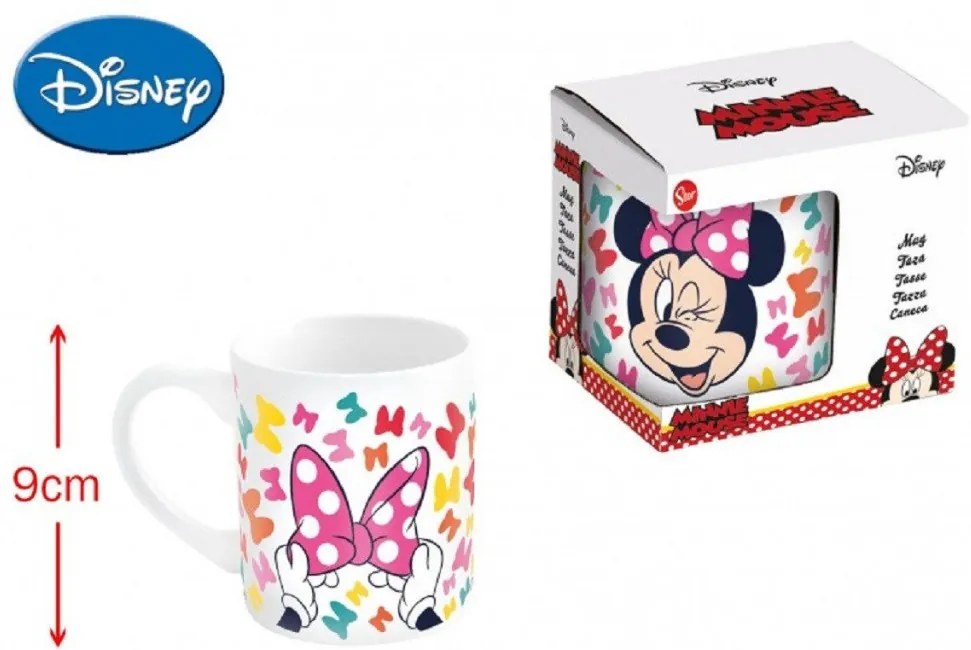 Disney Minnie Bows Cana din porțelan 235 ml (8 oz) în cutie de cadou