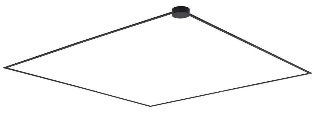 Sistem modern de iluminat pe șine negru monofazat 800 cm cu sursă de alimentare rotundă - Magnetic
