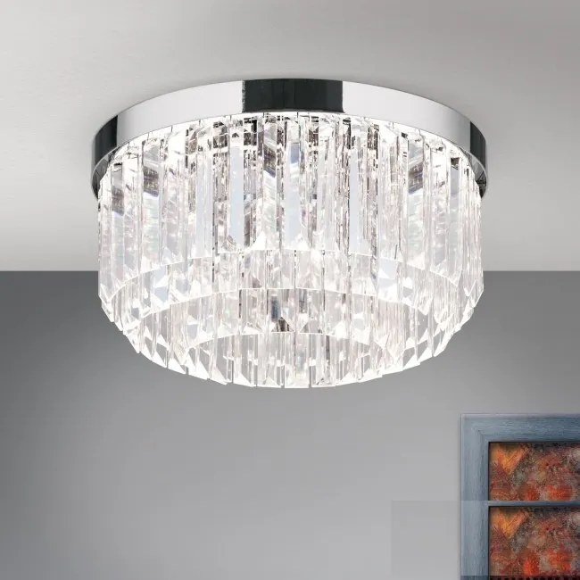 Lustra LED design LUX PRISM 35cm, chrome