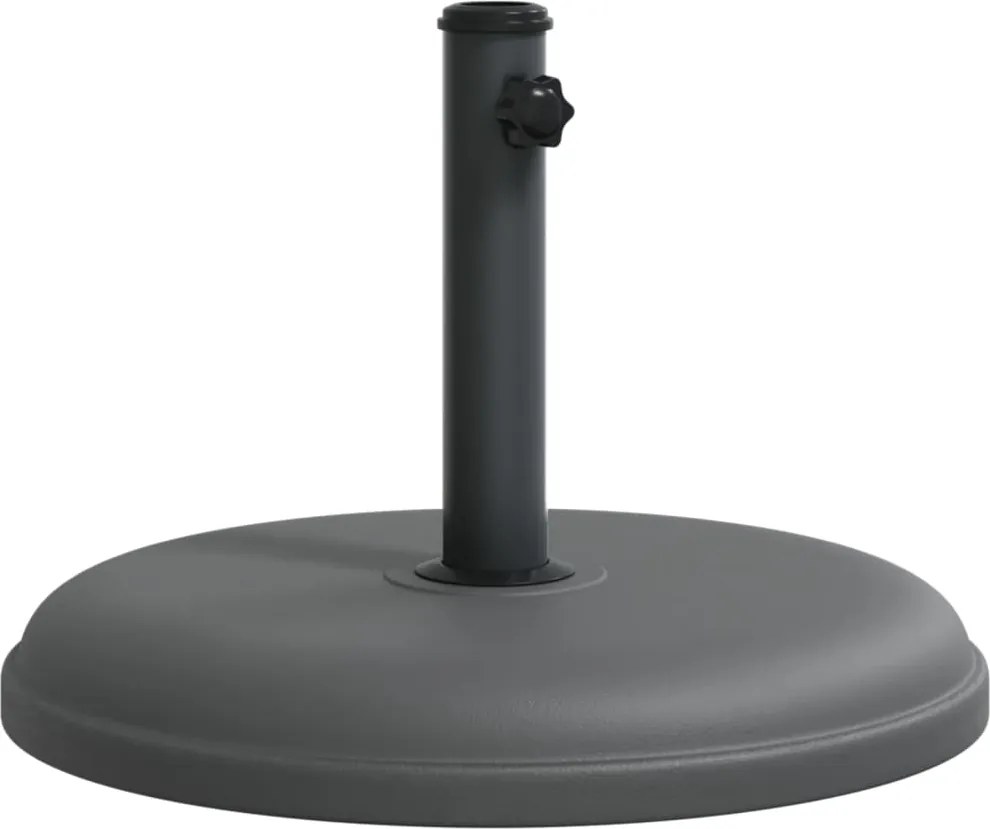 vidaXL Suport umbrelă pentru stâlpi Ø32/35/38 mm, 15 kg, rotund