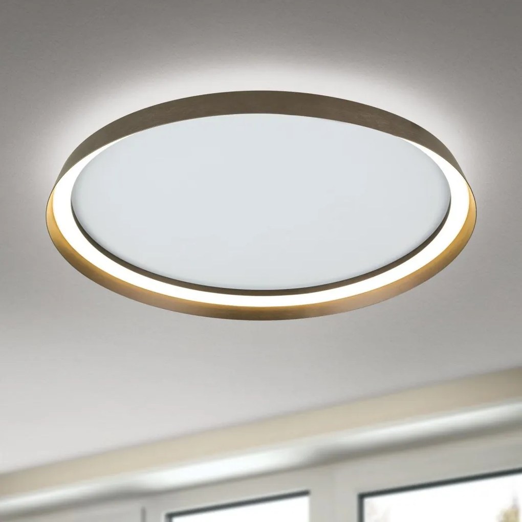 Plafoniera LED design circular MANTA D-60cm bronz