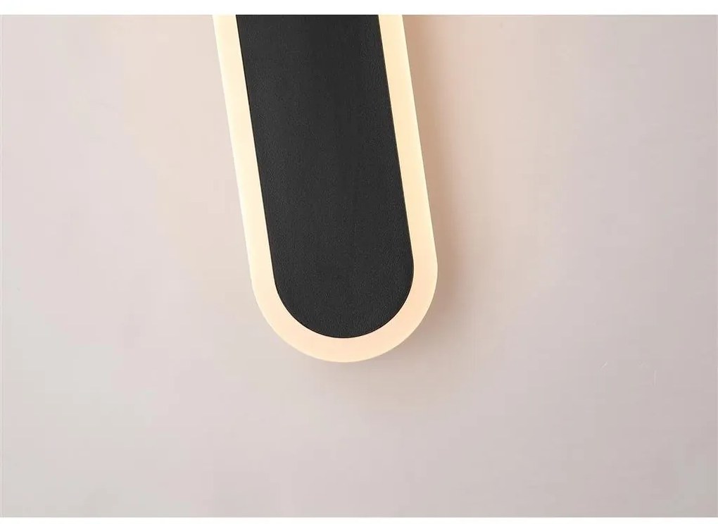 Aplica de perete lumina ambientala exterior Bordo LED, H-90cm
