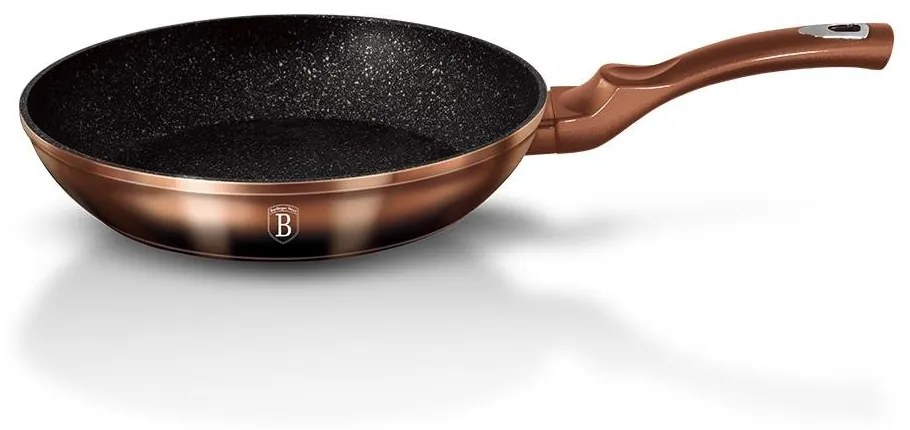 Set oale marmorate Metallic line Rose Gold Noir 15 piese Berlinger Haus BH 1900