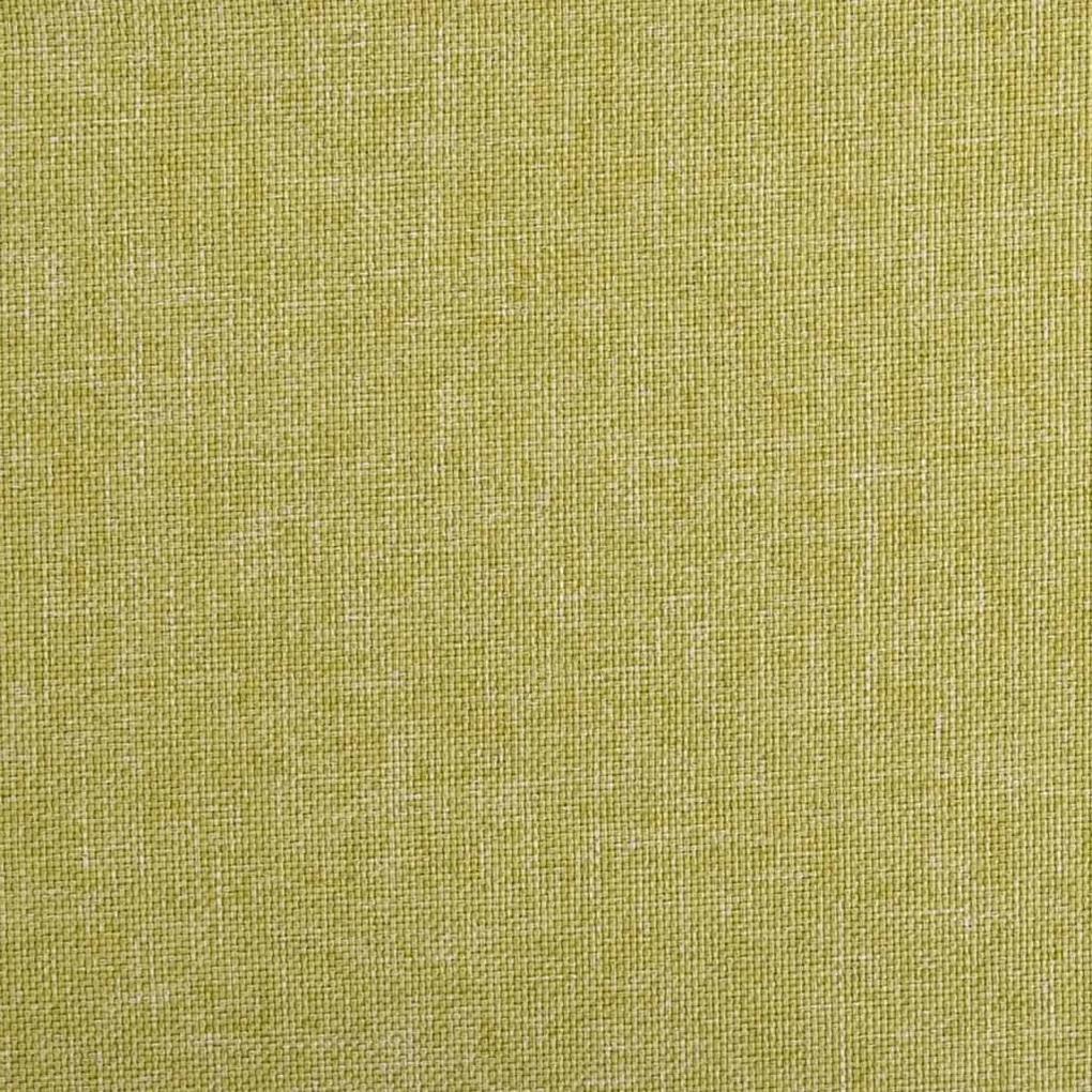 Scaun de sufragerie pivotant, verde, material textil 1, Verde