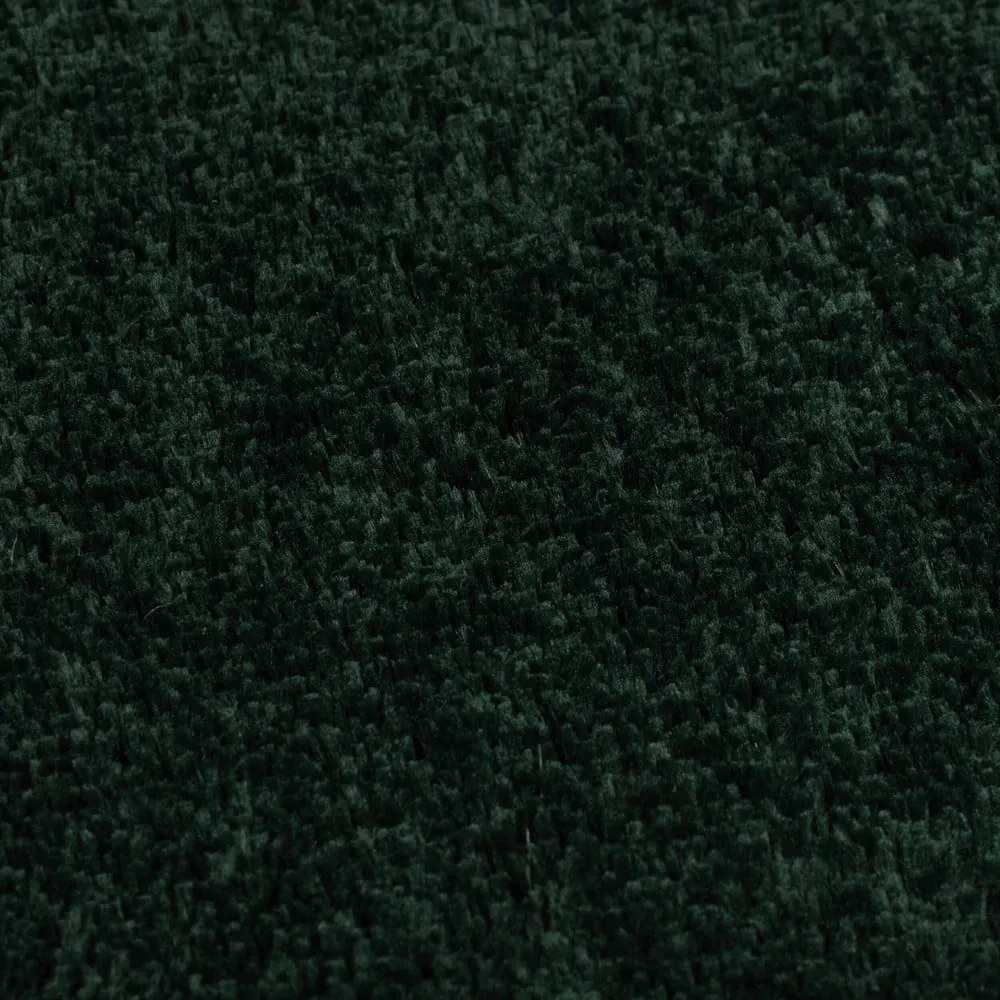 Covor tip traversă verde închis din fibre reciclate 60x230 cm Sheen – Flair Rugs