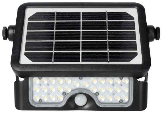 Proiector LED solar cu senzor LED/5W/3,7V 4000K IP65 3000 mAh