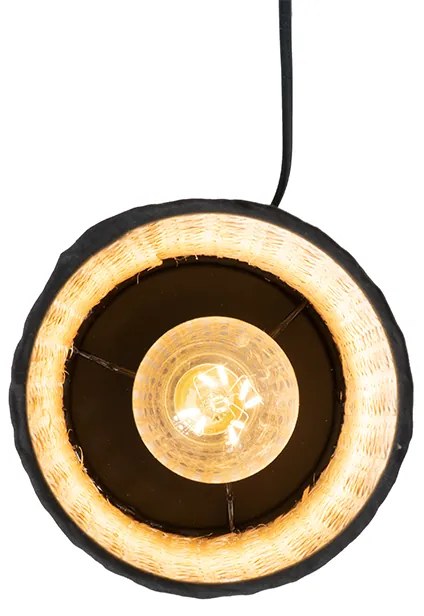 Lampă de masă rustică din ratan - Kata