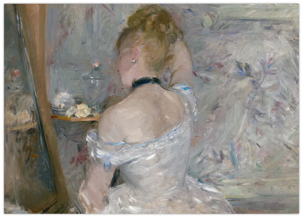 Tablou - Berthe Morisot, Woman at Her Toilette, reproducere (70x50 cm)