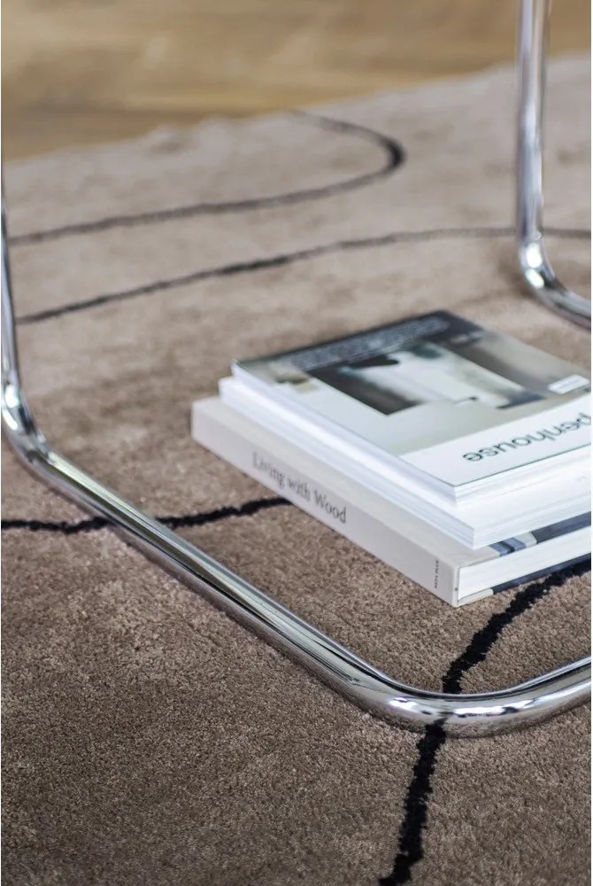 Covor maro lavabil din bumbac 140x200 cm Shadow – Mette Ditmer Denmark