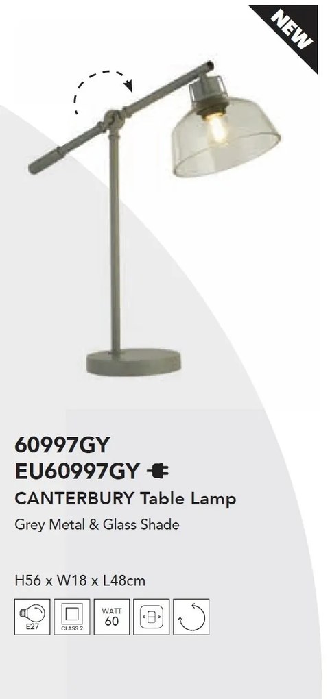 Veioza/Lampa de masa Canterbury