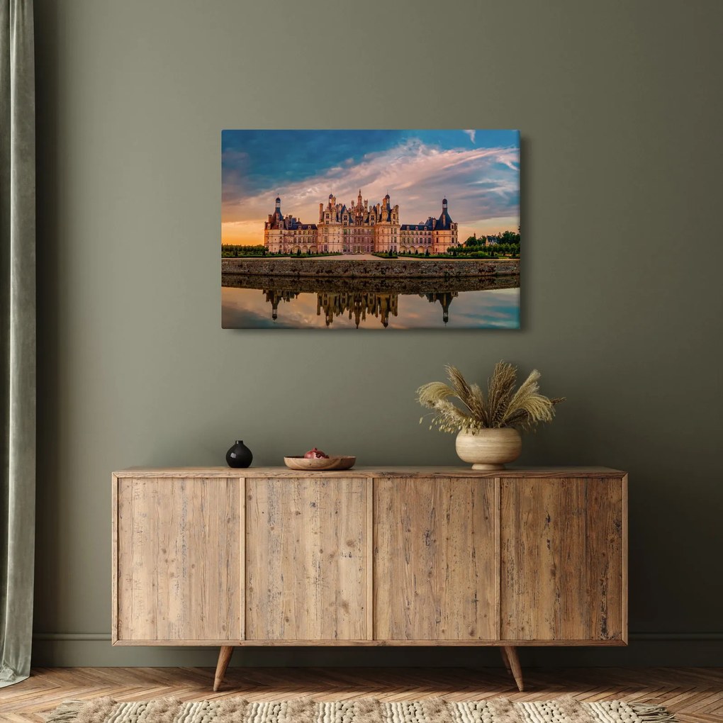 Tablou cu castel (90x60 cm)