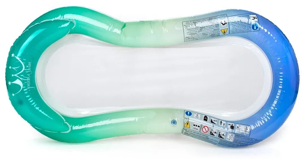 Vetro-Plus Șezlong gonflabil cu plasă, 153 x 72 x29 cm