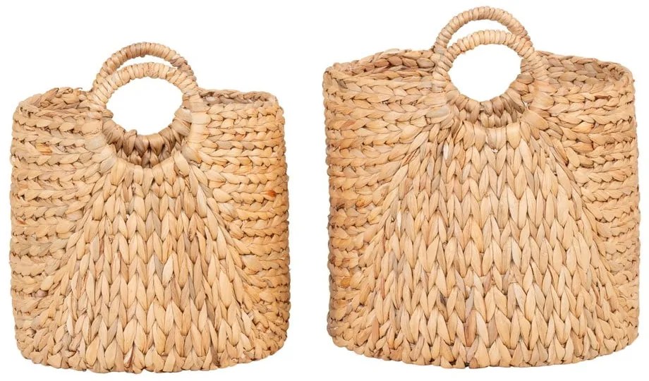 Coșuri de depozitare 2 buc. din zambilă de apă ø 35x37 cm Passo – House Nordic