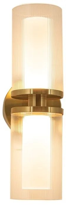 Aplica LED dimabila design modern decorativ Luxury auriu