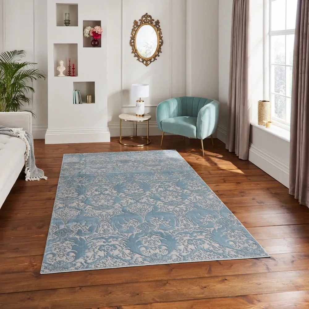 Covor albastru 160x235 cm Imperial Blue – Think Rugs